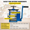 Manual Combination Rolling Mill Machine 80mm Flat Square Semicircle Round