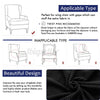 Wingback Covers Recliner Wing Arm Chair Sofa Couch Cover Slipcover Protector DIY