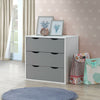 Alton Bedroom Furniture Wardrobe 3+2 Chest Drawers Bedside Sonoma Oak White Grey