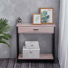 Console Table Side/End Table Drawer Wood Bottom Shelf Entryway Hallway Furniture