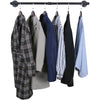 Industrial Iron Pipe Pipework clothes coat rail storage wall mounted 80CM