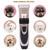 Electric Pet Dog Grooming Clippers,Cordless Pet Hair Shaver,Grooming Trimmer Kit