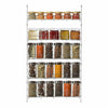 4 5 6 Tiers Wall Mount Spice Herb Rack Holder For Kitchen Door Cupboard Storage