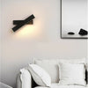 LED Modern Minimalist Rotatable Wall Lamp Personality Aisle Bedroom Bedside