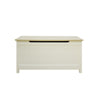 Woodluv MDF Wooden Ottoman Storage Toy Chest Bathroom,Bedding - Buttermilk