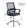 Mesh Office Chair Computer PC Desk Chair 360° Swivel Adjustable Lift Ergonomic