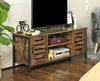 Industrial Style TV Unit Stand Vintage Storage Media Cabinet Rustic Sideboard