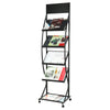 Catalogue Leaflet Book Display Rack for Exhibition Trade Show Reception Standing