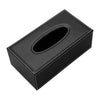 Home Rectangular PU Leather Tissue Box living room Toilet Holder Paper Case