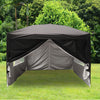 3x3m Pop Up Gazebo Marquee Outdoor Garden Party Tent Canopy 4 Side Panels New
