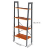 Vintage Metal Ladder Shelving 4 Tier Tall Bookshelf Plant Stand Storage Shelf