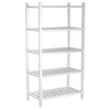 Stainless Steel Kitchen Shelf 90/150/180cm Commercial Shelving Unit Storage Rack