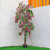 Large Artificial Blossom Tree Azalea Realistic Fake Potted Plant Indoor Outdoor