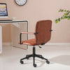 PU Leather Upholstered office chair computer desk study chair swivel adjustable