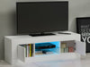 Modern 125cm TV Unit Cabinets Stand Bench High Gloss 2 Doors with FREE RGB LED