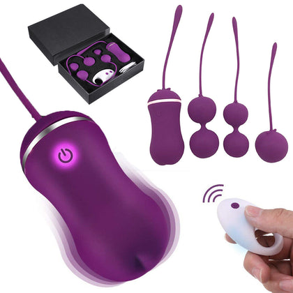 Excercise Balls Ben Wa Ball Pelvic Floor Muscles Exercise Remote Control