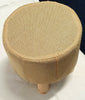 Luxury Chic Wooden Footstool Pouffe Stool Foot Rest Padded Seat Shabby Kids Seat
