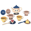 Kids Party Time Tea Pot Set Role Pretend Play Toy Playset Gift with Sound 14Pcs