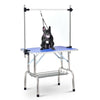 36" Dog Grooming Pet Table 2 Arm Adjustable Folding Bath Height Non Slip Top