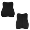 Memory Foam Lumbar Back Support Cushion Pillow Home Car Office Seat Chair UK