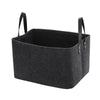 Foldable Felt Storage Basket Closet Toys Hamper Laundry Bag Shelf Box Organizer