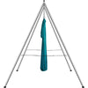 VEVOR Yoga Swing Stand Hammock Aerial Silk Kit 551.15 lbs Load Yoga Frame Green