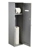 Bathroom Furniture Grey Toilet Roll Holder Cupboard Storage Organiser Cabinet
