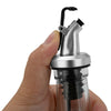 500ML Olive Oil Glass Control Dispenser Vinegar Pourer Bottle Kitchen Cooking UK