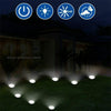 10 x Solar Powered Stainless Steel Led Post Stake Lights Garden Patio Outdoor UK