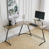 L Shape Corner Computer Desk Laptop PC Study Table HomeOffice Workstation Gaming