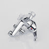 Modern Bathroom Chrome Sink Bath Filler Tap Shower Mixer Taps with Handset Hose
