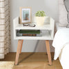 Small Bedside Table Nightstand Sofa Side Table Storage Bedroom Living Room Stand