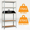 Racking Shelf Heavy Duty 5 Tier Garage Shelving Storage Shelves Unit 180x90x40cm