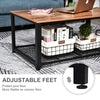 Coffee/End Table Industrial Style w/Storage Versatile Use For Home Office
