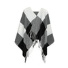 Women Long Soft Warm Tartan Check Wraps Wool Shawl Stole Scarf Scarves Winter