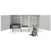 Large Cat Litter Box Enclosure Furniture Wooden Kitty Washroom Hidden Washroom