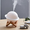 Ball Shape Modern Home Resin Decorative Night Light Humidifier LED Discoloration