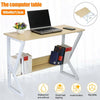 Home Office Computer Desk Study PC Writing Table Workstation Shelf Furniture UK