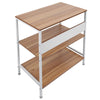 3 Tier Kitchen Bedroom Storage Rack Shelf Organiser Oven Microwave Holder Tidy