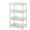 Strong 4 Tier Vegetable Rack Fruit Storage Kitchen Utility Stacking Basket