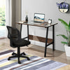 100CM Computer Desk Study Writing Table Ladder Metal Frame Workstation 4 Colour