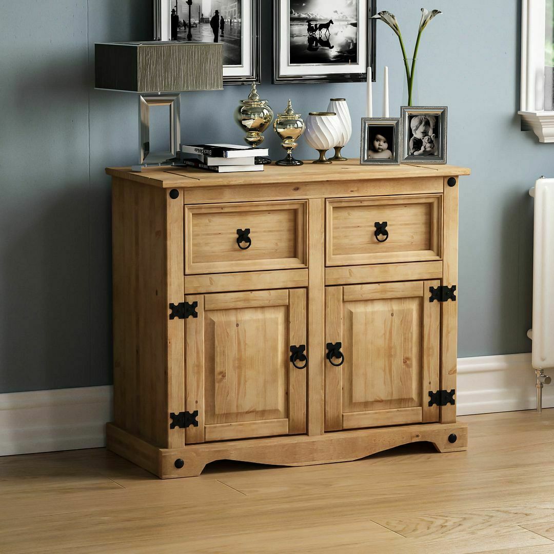Corona Solid Pine Mexican Living Bedroom Dining Room Waxed Furniture Drawers