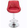 2Pc Bar Stools PU Leather Kitchen Swivel Gas Lift Stools Breakfast Pub Chairs UK