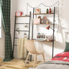 Blanket Ladder 5-Tier Leaning Ladder Quilts Rack Towel Display Rack UK