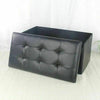 Storage Ottoman Chest Toy Chest Bedding Blanket Box Leather Bench Footstool Seat
