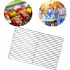 Large Metal BBQ Grill Grate Rack Net Grid Mesh Rack Picnic Cooking Replacements