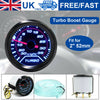 52mm Universal Car LED 30PSI Turbo Boost Gauge Pressure Vacuum Smoked Face Fast