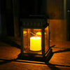 LED Solar Powered Hanging Lantern Lights Waterproof Outdoor Garden Table Lamp UK