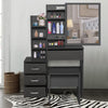 Dressing Table With Drawers Mirror Stool Set Makeup Desk Vanity Table Bedroom