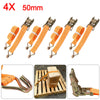 4pcs Heavy Duty Ratchet Tie Down Straps 50mm 6M Lashing Cargo Luggage 2 tons